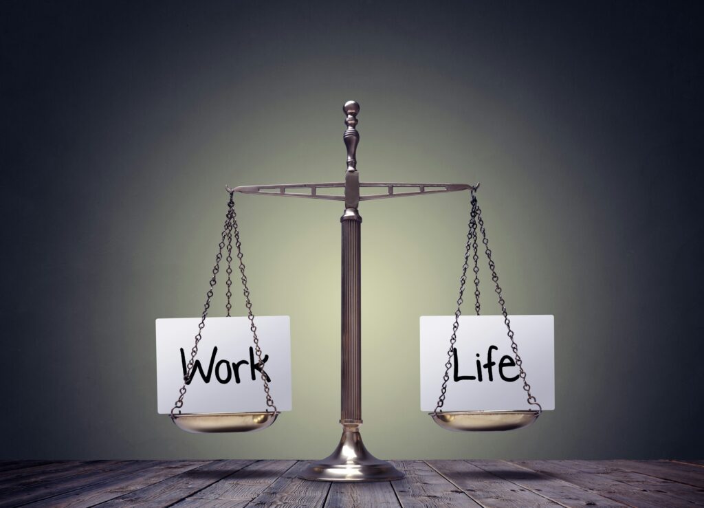 Work life balance scales