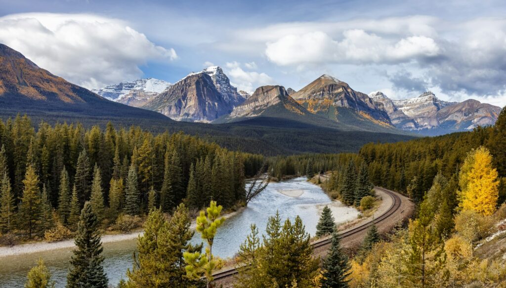 Canadian Rocky Mountain Landscape